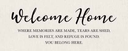 Picture of DESIGNS - WELCOME HOME
