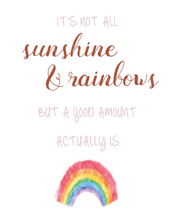 Picture of SUNSHINE AND RAINBOWS