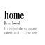 Picture of HOME DEFINITION