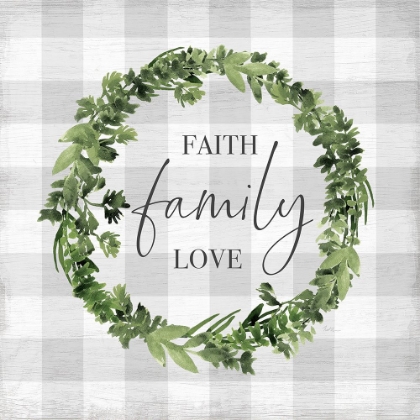 Picture of FAITH FAMILY LOVE WREATH