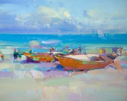 Picture of BOATS ON THE SHORE