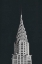 Picture of CHRYSLER BUILDING ON BLACK