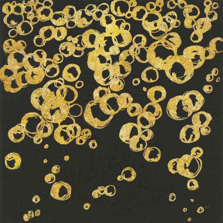 Picture of GOLD BUBBLES II