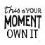 Picture of THIS MOMENT BLACK