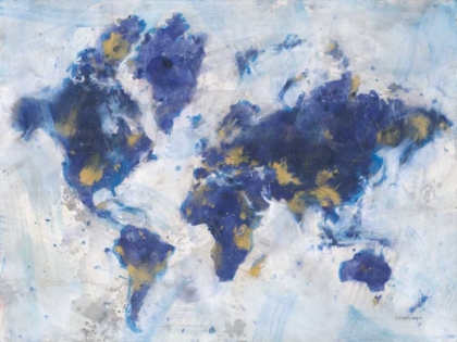 Picture of INDIGO WORLD MAP