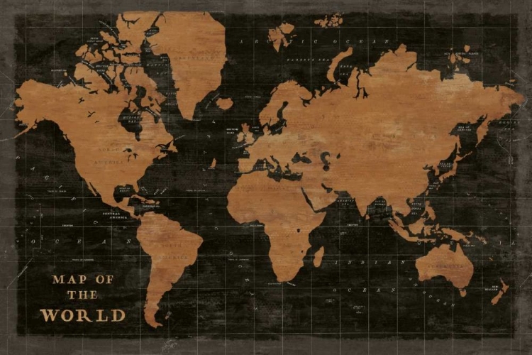 Picture of WORLD MAP INDUSTRIAL