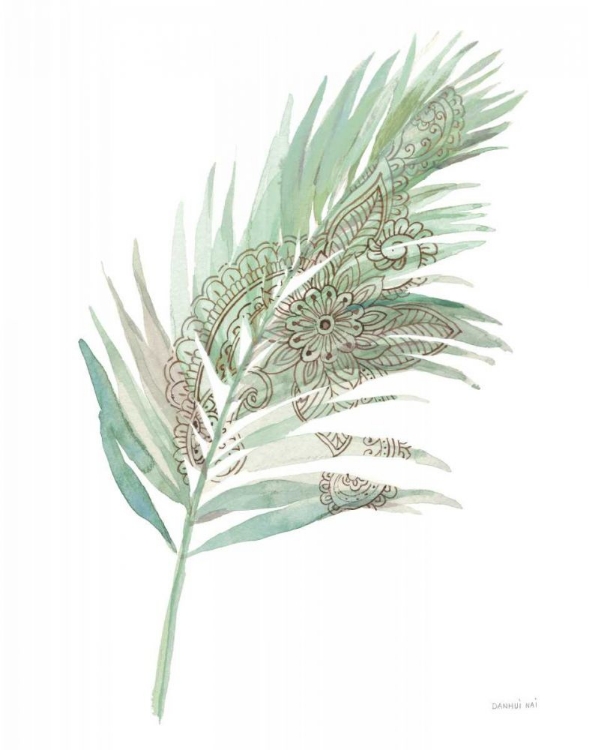 Picture of BOHO TROPICAL LEAF III GREEN