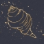 Picture of GOLD CONCH I
