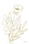 Picture of ROOTED FLORALS IV GOLD