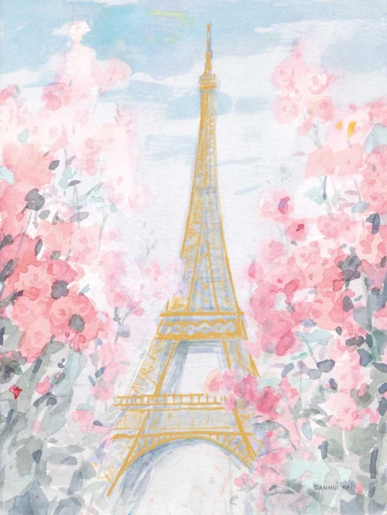 Picture of PASTEL PARIS III