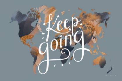 Picture of KEEP GOING WORLD MAP