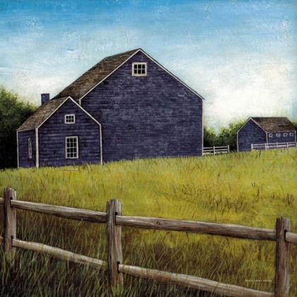 Picture of WEATHERED BARNS NAVY