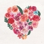 Picture of PETALS OF LOVE I DARK
