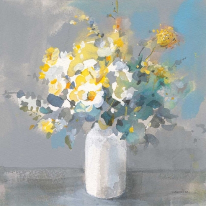 Picture of TOUCH OF SPRING I WHITE VASE