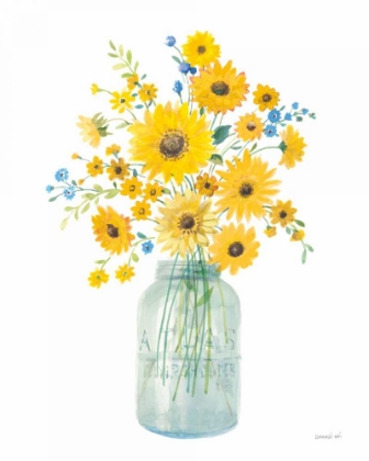 Picture of SUNSHINE BOUQUET I LIGHT IN JAR