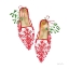 Picture of CHRISTMAS EVE MULES II