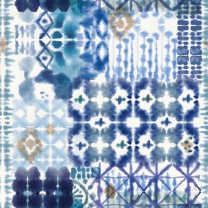 Picture of INDIGO SPLASH PATTERN V