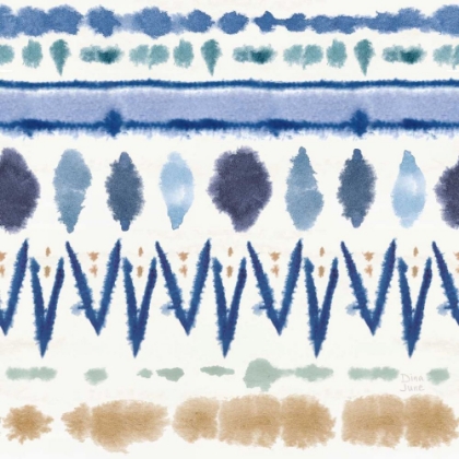 Picture of INDIGO SPLASH PATTERN VIII