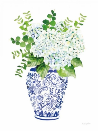 Picture of CHINOISERIE HYDRANGEA I