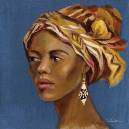 Picture of AFRICAN BEAUTY II BLUE