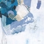 Picture of ABSTRACT LAYERS II BLUE