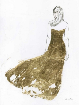 Picture of GOLD DRESS I