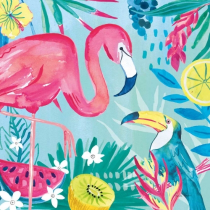 Picture of FRUITY FLAMINGOS II