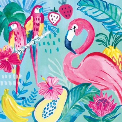Picture of FRUITY FLAMINGOS V