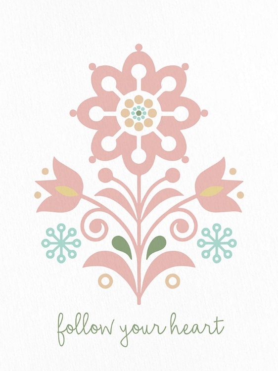 Picture of FOLK FLOWER 1