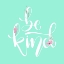 Picture of BE KIND MINT FLORAL