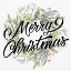 Picture of MERRY CHRISTMAS WREATH GREENS