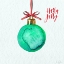 Picture of HOLLY JOLLY ORNAMENT
