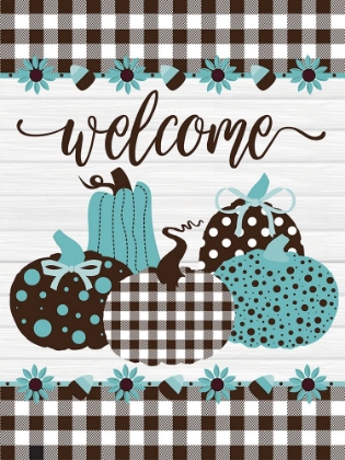 Picture of WELCOME PUMPKINS BUFFALO PLAID 2