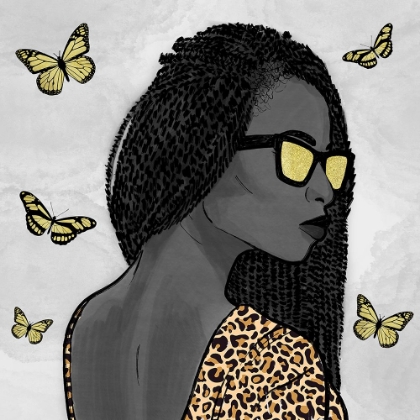 Picture of LEOPARD AND BUTTERFLY FASHION 3