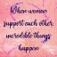 Picture of SUPPORT EACH OTHER