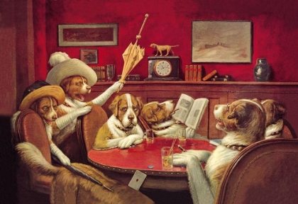 Picture of POKER DOGS: THIS GAME IS OVER, 1903