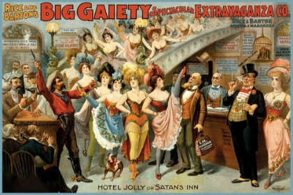 Picture of HOTEL JOLLY OR SATANS INN, 1899