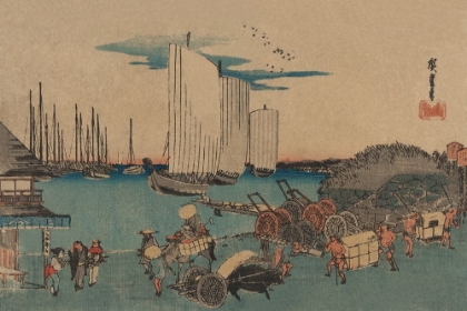Picture of OKIDO AT TAKANAWA (TAKANAWA OKIDO NO ZU), 1832