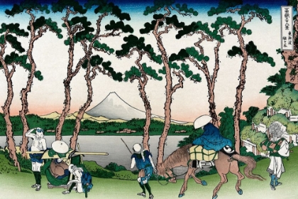 Picture of HODOGAYA ON THE TOKAIDO ROAD, 1830