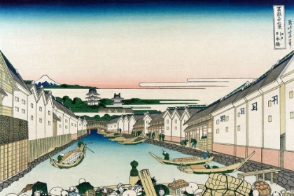 Picture of NIHONBASHI BRIDGE IN EDO, 1830