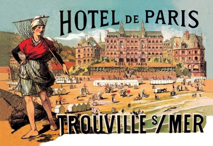 Picture of HOTEL DE PARIS: TROUVILLE-SUR-MER, 1885