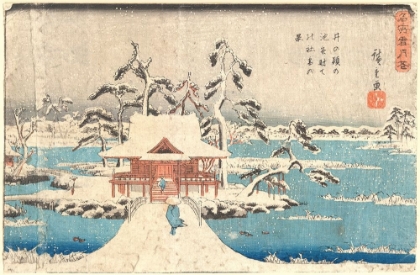 Picture of THE TEMPLE IN THE SNOW, 1850