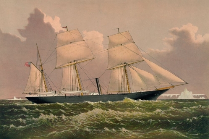 Picture of YACHT JEANNETTE, 1881