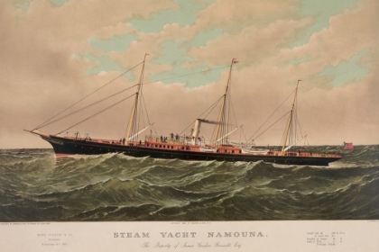 Picture of STEAM YACHT NAMOUNA, 1882