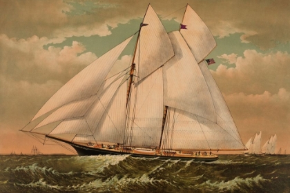 Picture of YACHT NORSEMAN OF NEW YORK, 1882