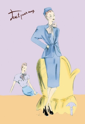 Picture of DAYTIME SUIT IN BLUE, 1947