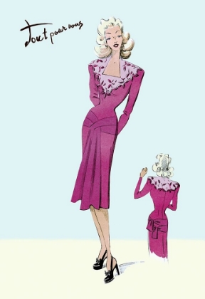 Picture of FLOWER DRESS, 1947