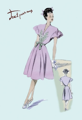Picture of DRESS WITH FRILLS, 1947