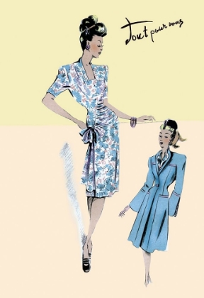 Picture of FLOWER DRESS WITH JACKET, 1947