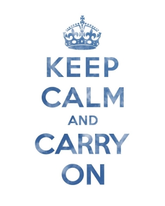 Picture of KEEP CALM AND CARRY ON - TEXTURE III